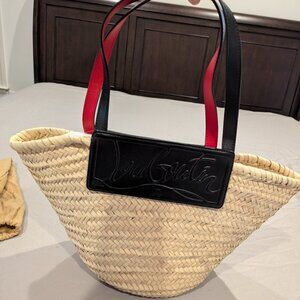 Christian Louboutin Straw Bag